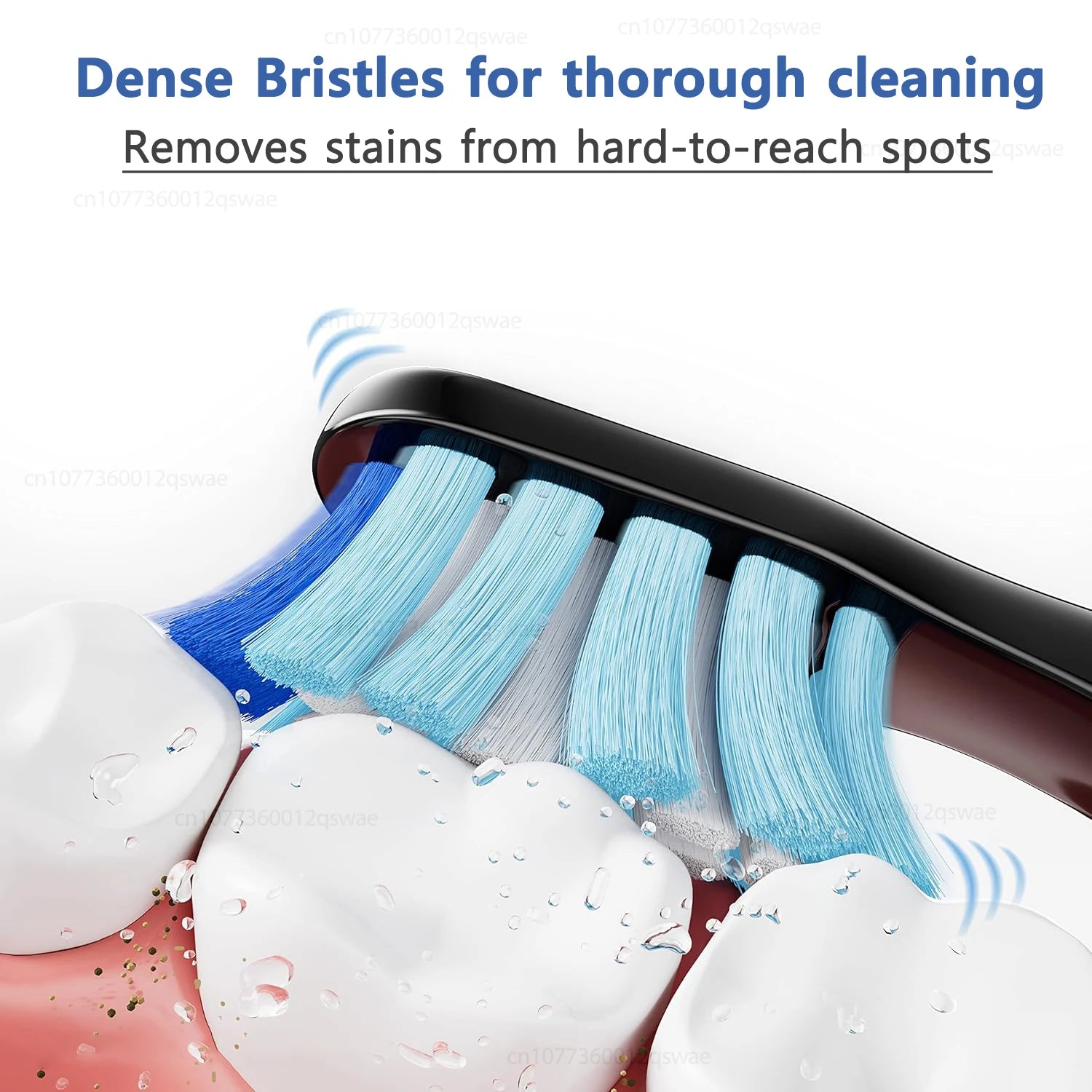 Sonic Electric Toothbrush for Adults USB Rechargeable Sonic Toothbrush with 8 Brush Heads Smart Timer