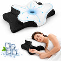 Memory Foam Pillow for Neck Pain, Cooling Cervical Support Pillow Ergonomic