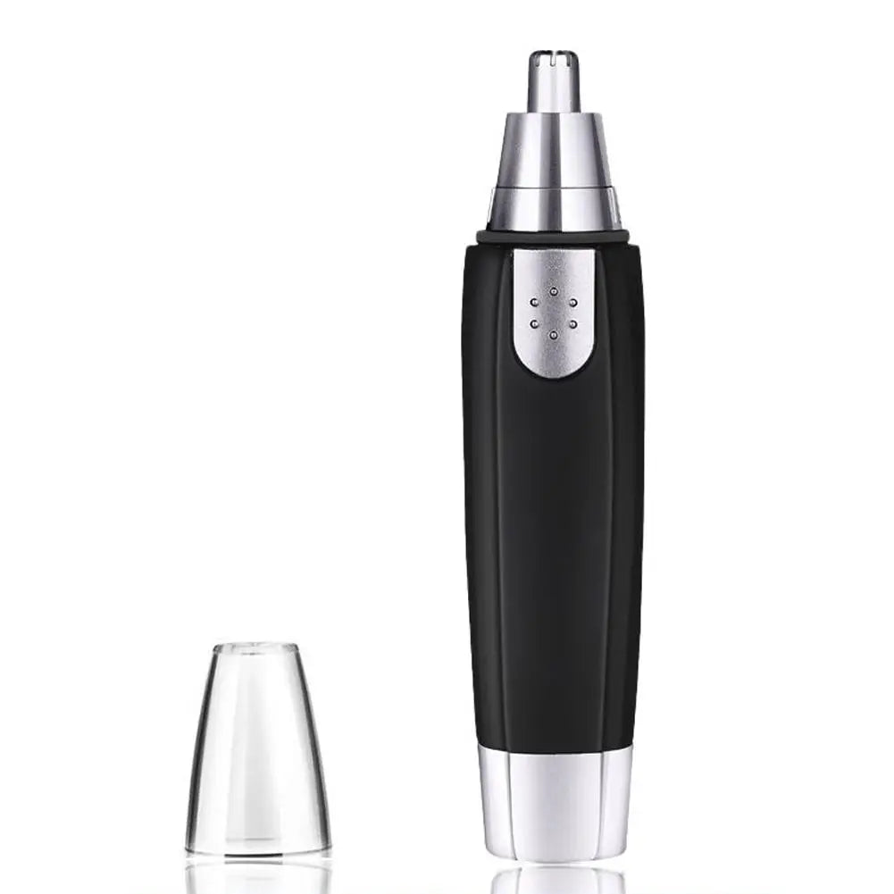 Electric Nose Ear Hair Trimmer Automatic No-Pain Nose Hair Cutter Eyebrow Trimmer Tool Rechargeable Nose Ear Face Hair Scissors