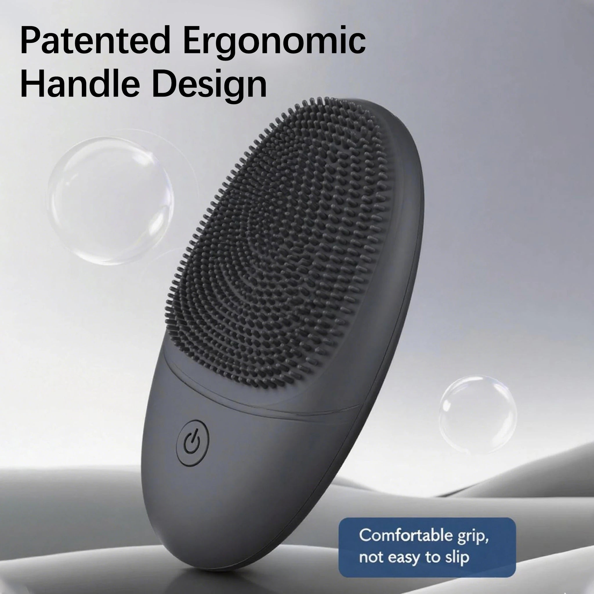 Electric Soft Silicone Facial Cleansing Brush, Sonic Vibration Face Cleansing Brush, Deep Cleansing