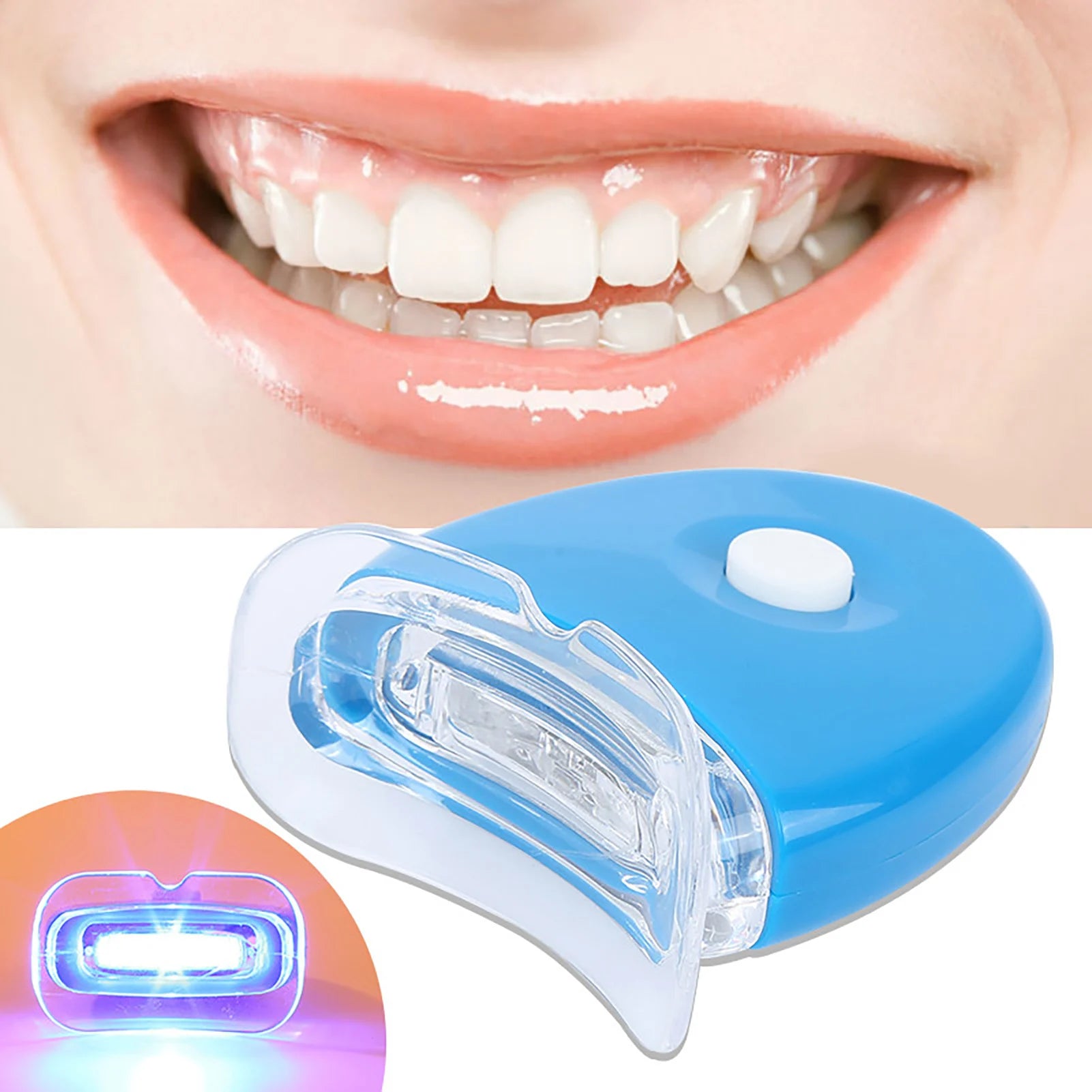 Teeth Whitening Accelerator Light Beauty Health No Sensitivity Bright Teeth Tool for Women Men Dental Treatment