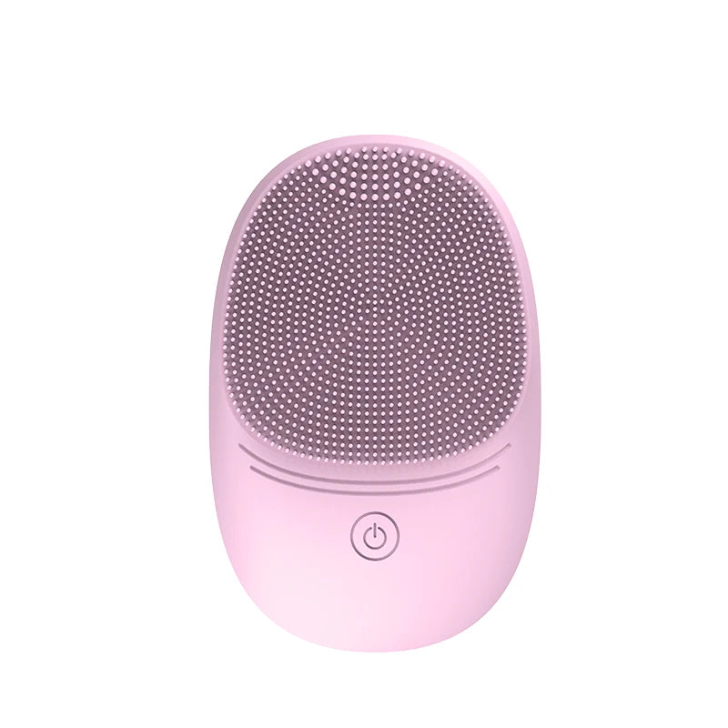 Electric Soft Silicone Facial Cleansing Brush, Sonic Vibration Face Cleansing Brush, Deep Cleansing